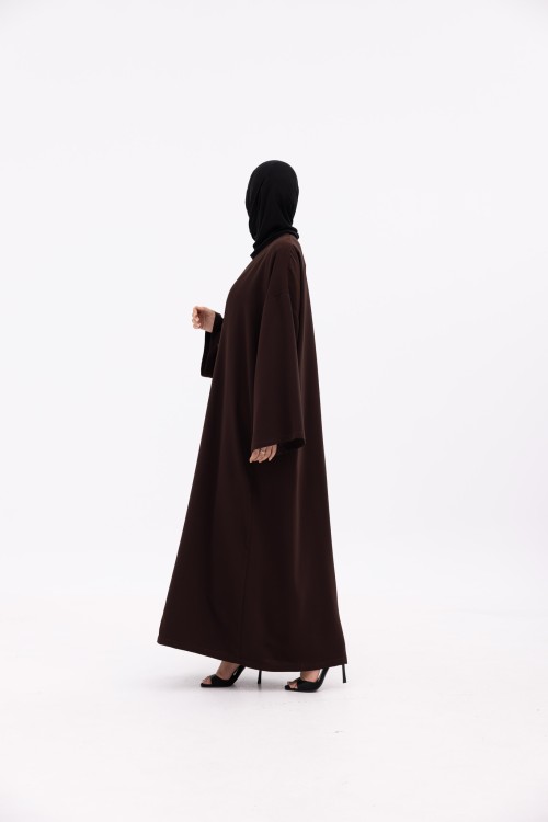 Abaya Soraya marron