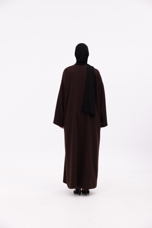 Abaya Soraya marron