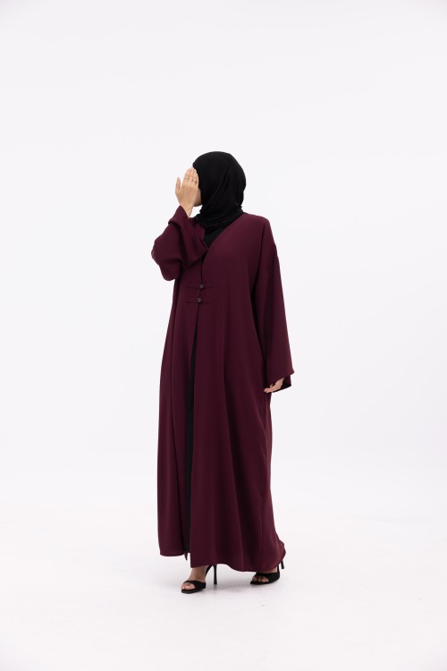 Abaya Soraya aubergine