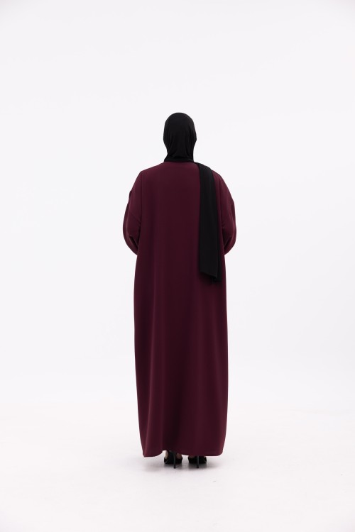 Abaya Soraya aubergine