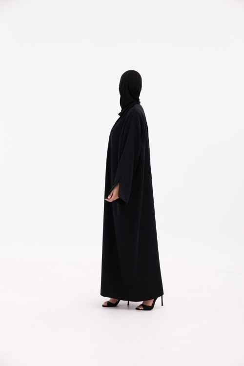 Abaya Elice noir & blanc