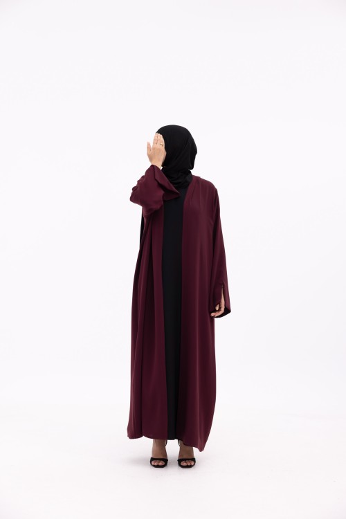Abaya Elice aubergine