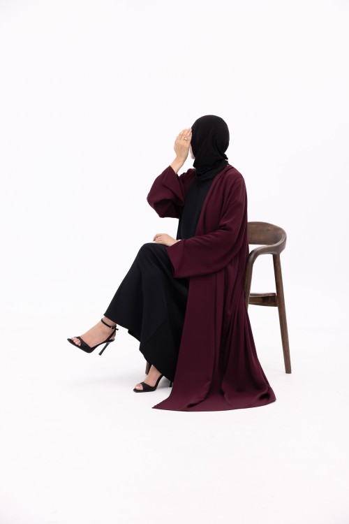 Abaya Elice aubergine
