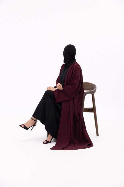 Abaya Elice aubergine