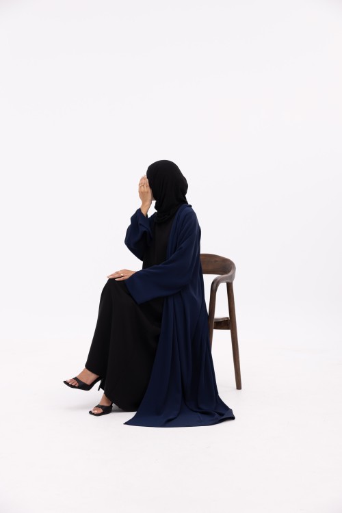 Abaya Elice bleu marine