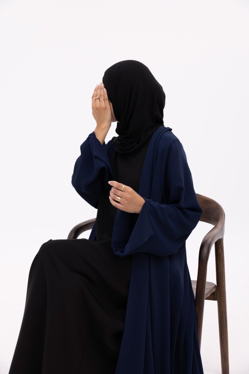 Abaya Elice bleu marine
