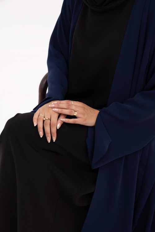 Abaya Elice bleu marine