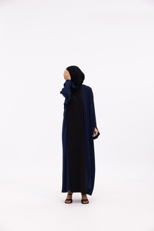 Abaya Elice bleu marine