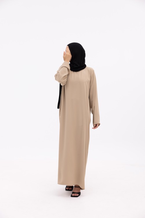 Sous abaya manches longues beige