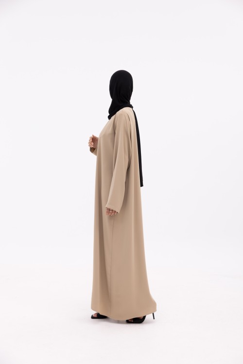 Sous abaya manches longues beige