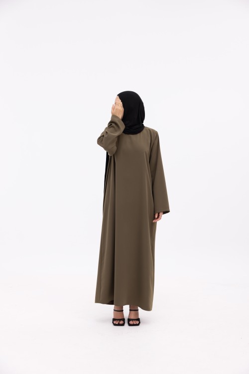 Sous abaya manches longues olive