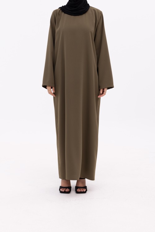 Sous abaya manches longues olive