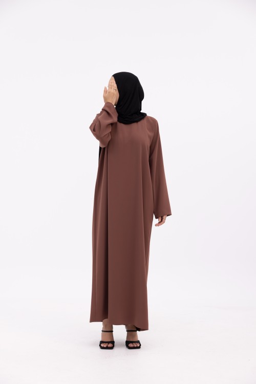 Sous abaya manches longues cannelle