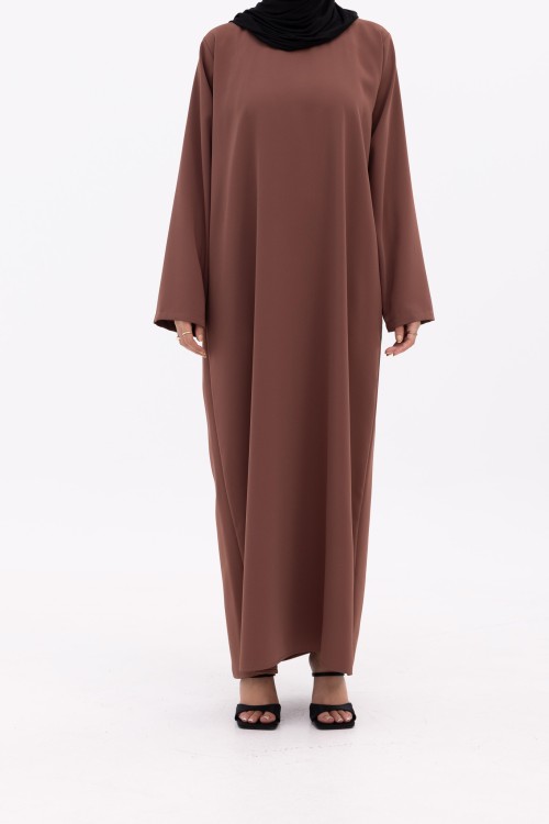 Sous abaya manches longues cannelle
