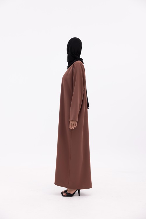 Sous abaya manches longues cannelle