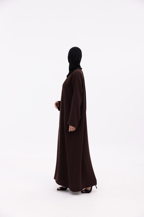 Sous abaya manches longues mocha