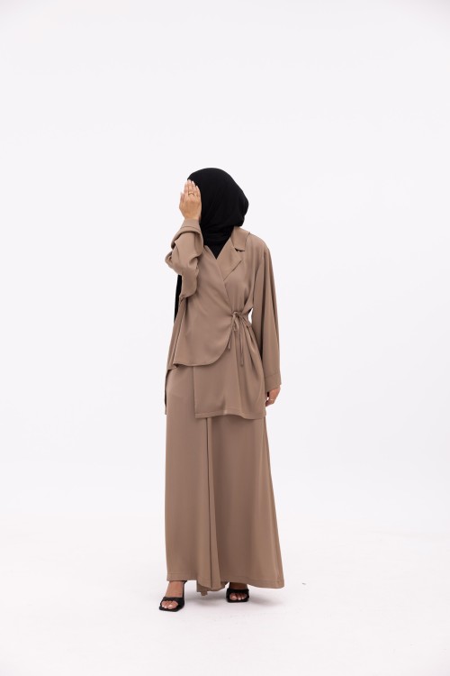 Ensemble Ona taupe