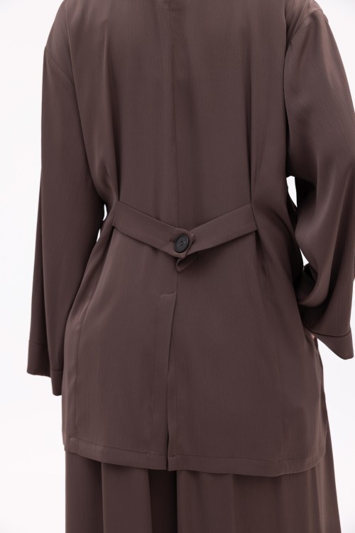 Ensemble Ona marron glacé