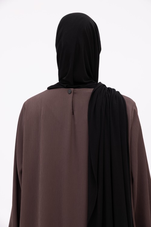 Robe Kim marron glacé