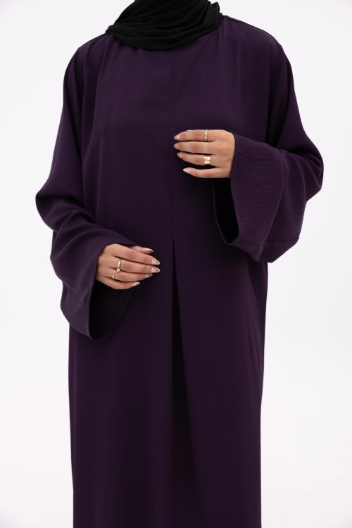 Robe Kim aubergine