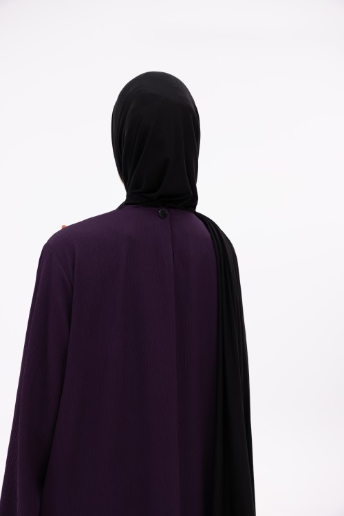 Robe Kim aubergine