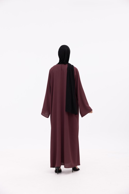 Robe Kim burgundy