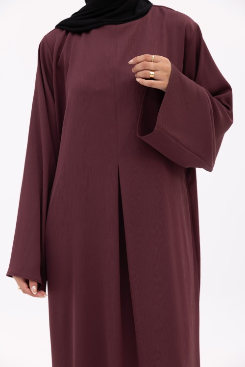 Robe Kim burgundy