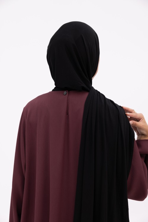 Robe Kim burgundy