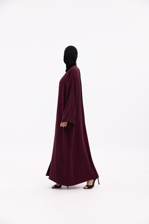 Robe Joude aubergine