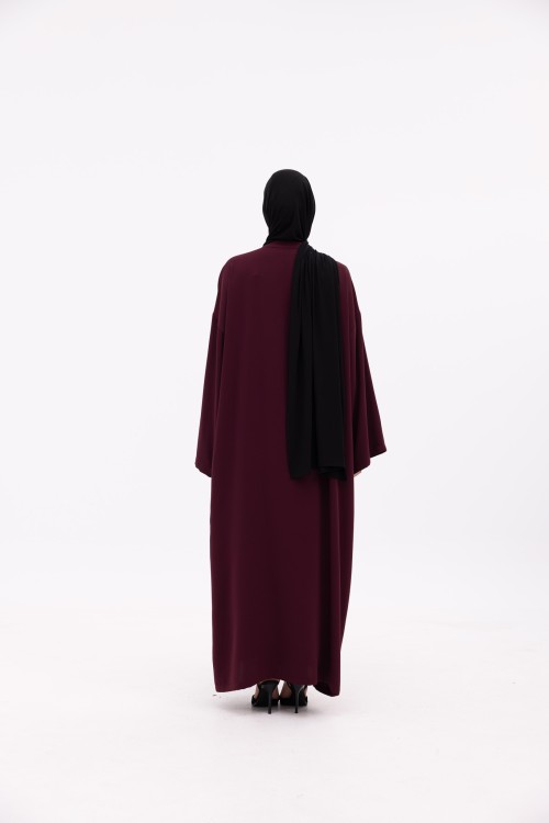 Robe Joude aubergine