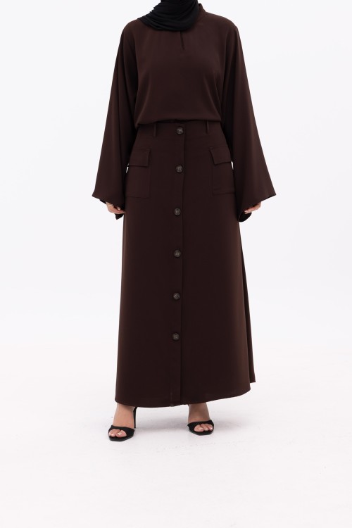Robe Beryl marron