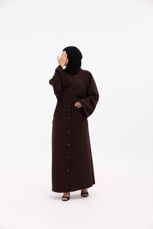 Robe Beryl marron