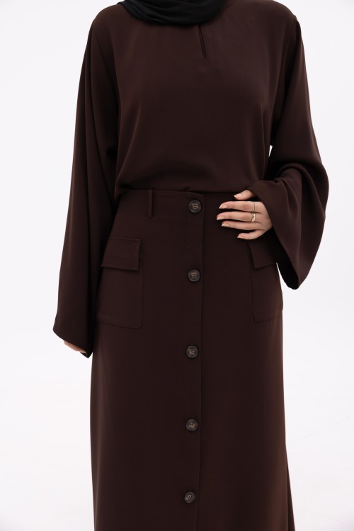 Robe Beryl marron