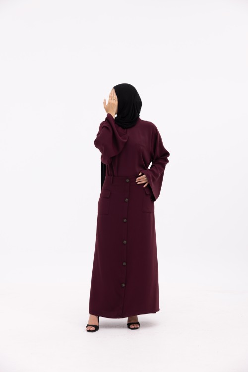 Robe Beryl aubergine