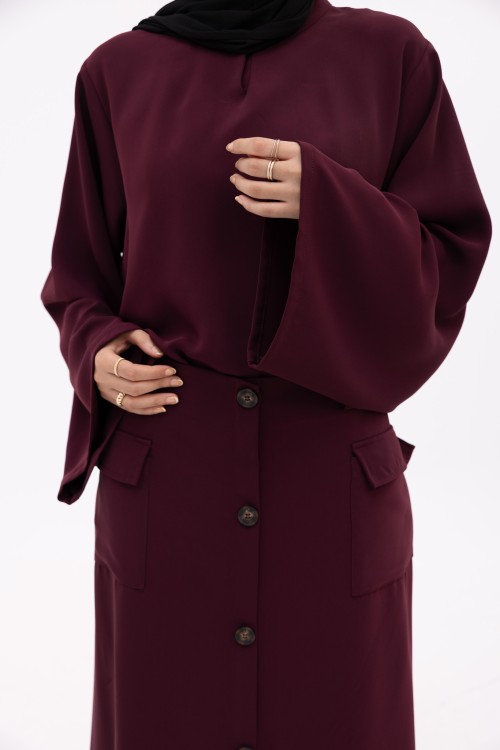 Robe Beryl aubergine