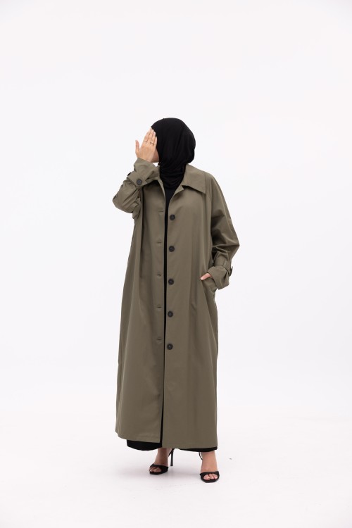 Trench Perrine kaki