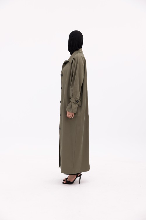 Trench Perrine kaki