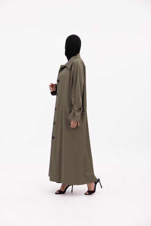 Trench Perrine kaki