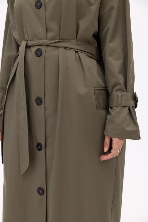 Trench Perrine kaki