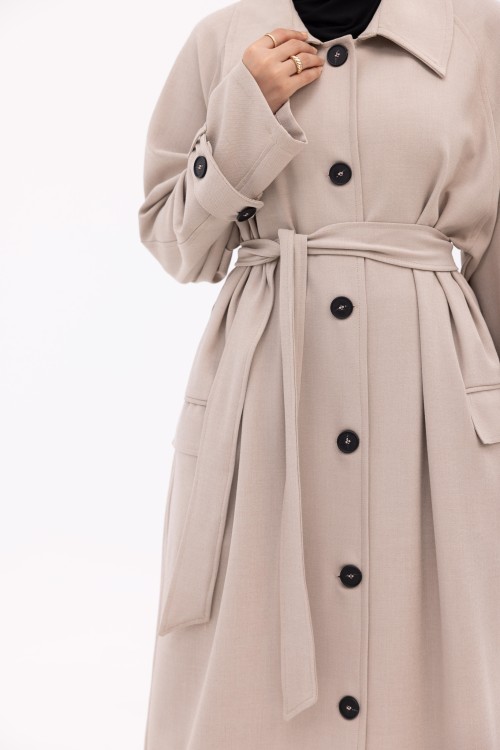 Trench Perrine beige