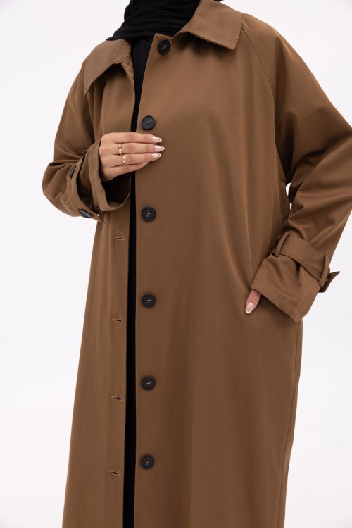 Trench Perrine camel