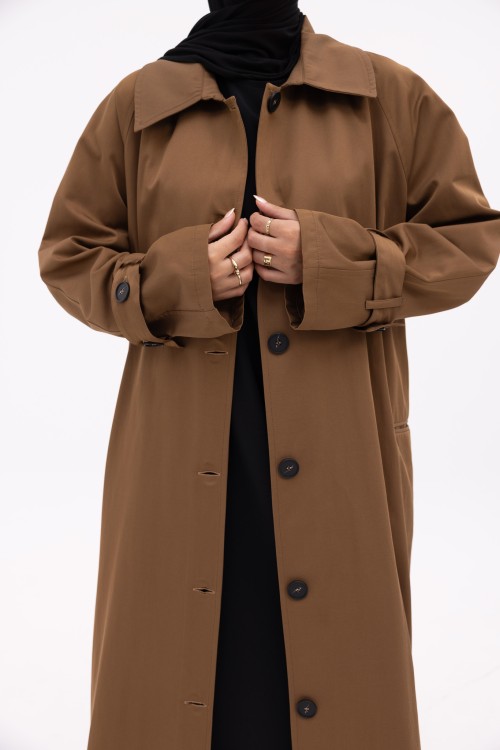 Trench Perrine camel