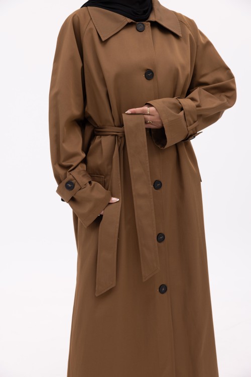 Trench Perrine camel