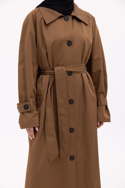 Trench Perrine camel