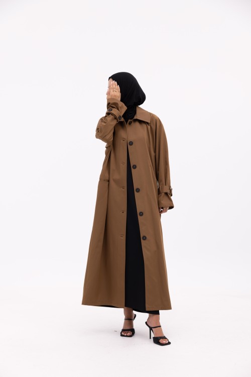 Trench Perrine camel