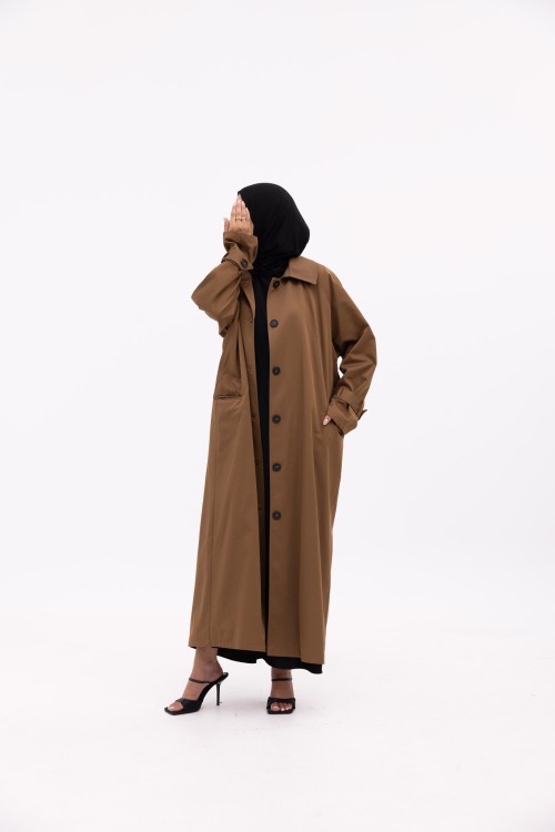 Trench Perrine camel