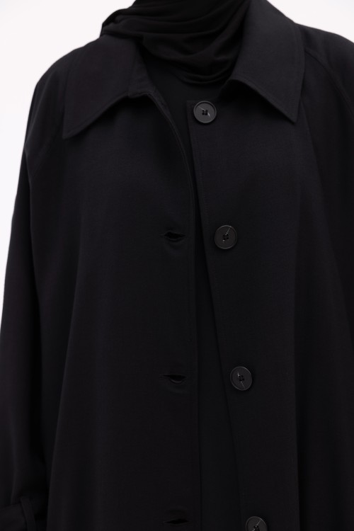Trench Perrine noir