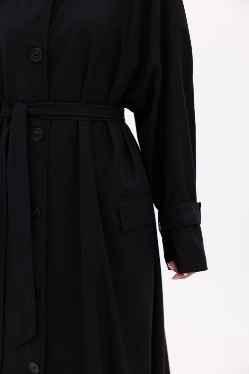 Trench Perrine noir