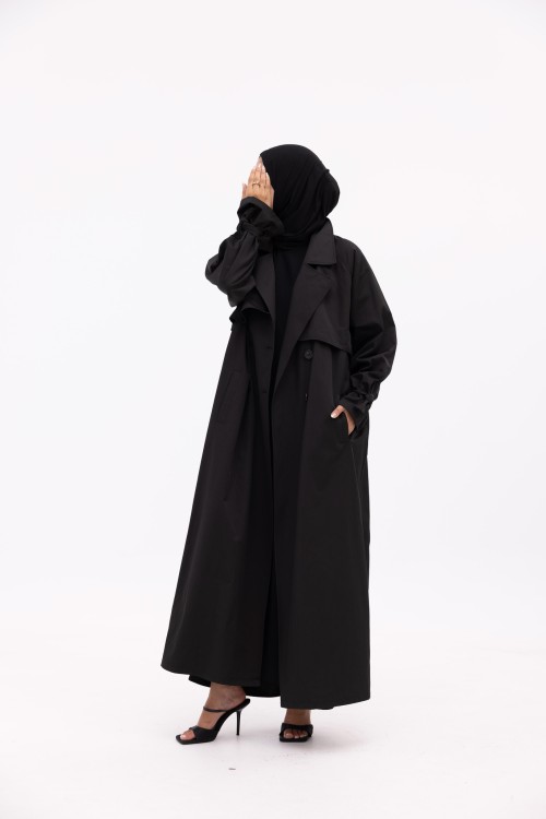 Trench Marion noir