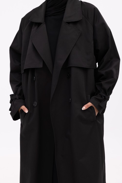 Trench Marion noir